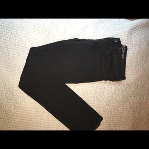 American Eagle Black Jeggings Super Stretch